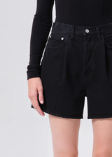 Rhoda Pleated A-Line Short