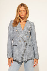 Andres Denim Blazer