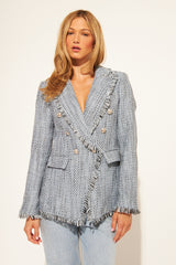 Andres Denim Blazer