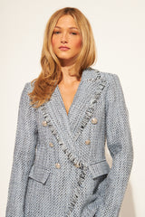 Andres Denim Blazer