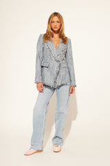 Andres Denim Blazer