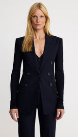 Not A DB Blazer with Jersey Sleeve