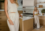 Magnolia Linen Top