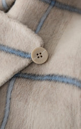 Bridgette Belted Light Wool Coat