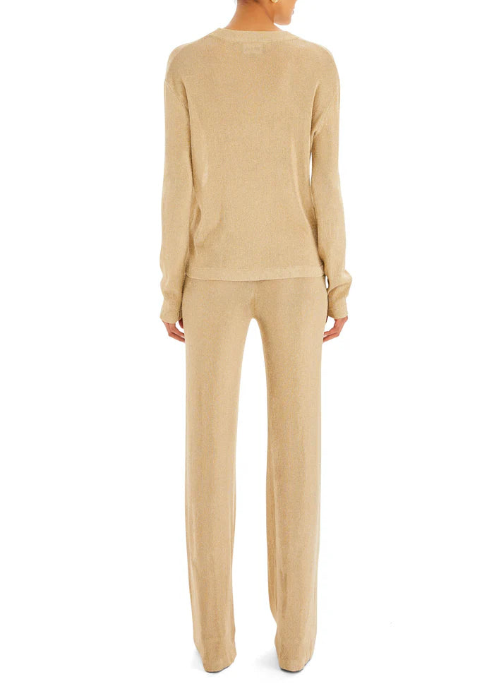 Sheldon Knit Metallic Pant