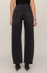 The Show Off Denim High Rise Bowed