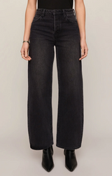 The Show Off Denim High Rise Bowed