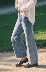 The Head Turner High-Rise Wide Denim
