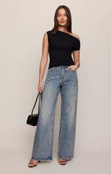 The Head Turner High-Rise Wide Denim