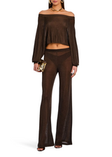 Sheldon Knit Metallic Pant