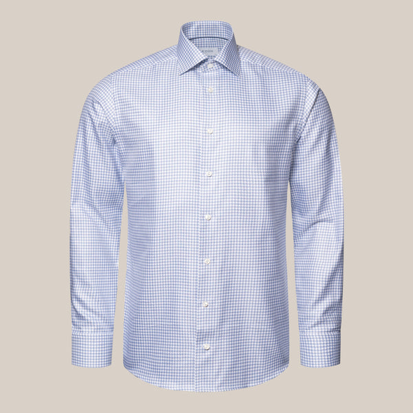 Contemporary Houndstooth Check Shirt