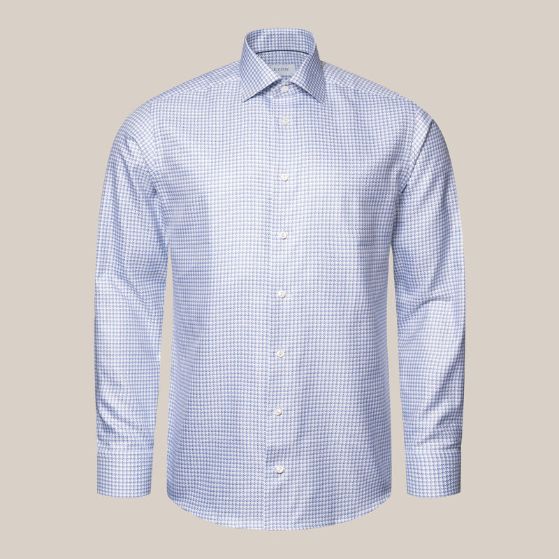 Contemporary Houndstooth Check Shirt