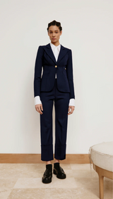 Berlin Cropped Straight Leg Pant