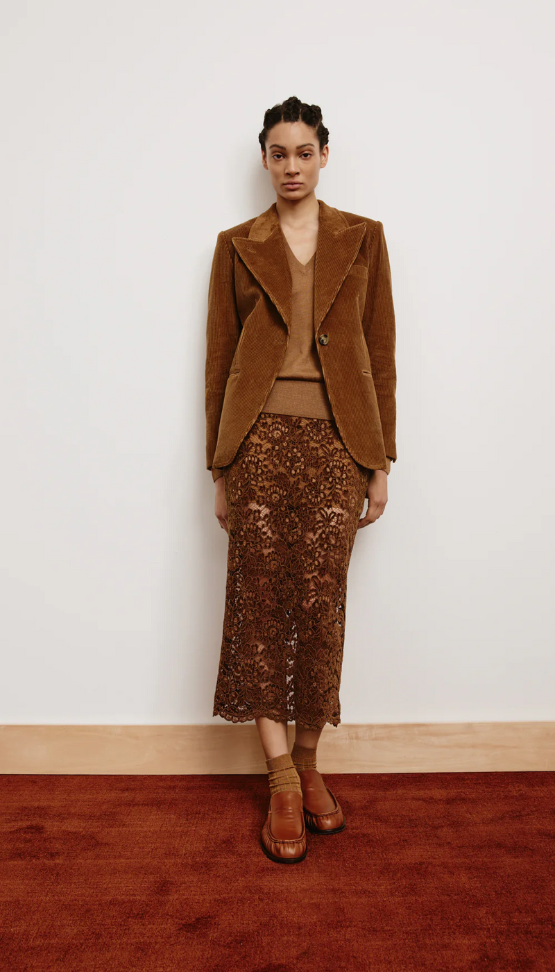 Lace Pencil Skirt