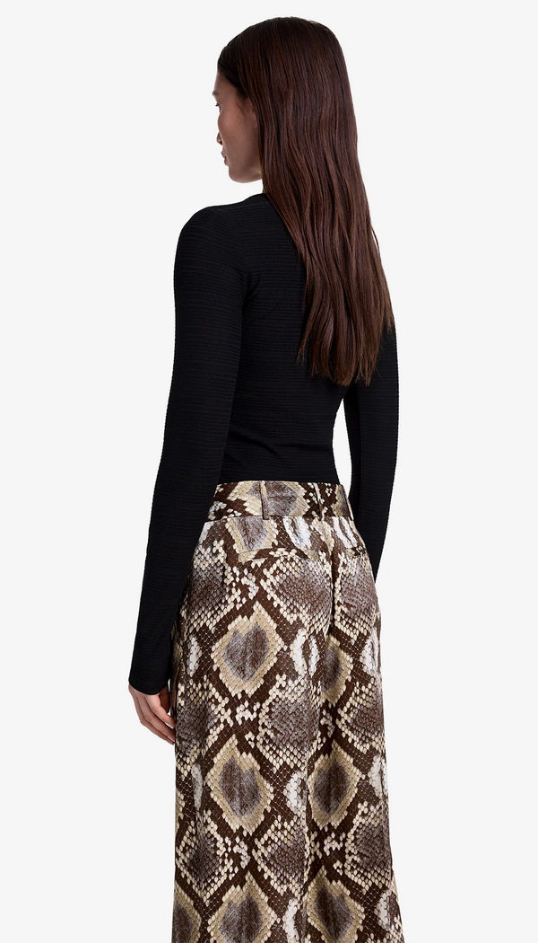 Ruched Knit Top