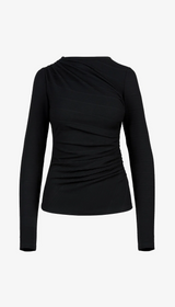 Ruched Knit Top