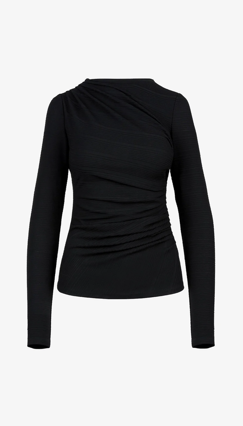 Ruched Knit Top