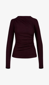 Ruched Knit Top