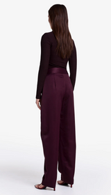 Tapered Pleated Pant