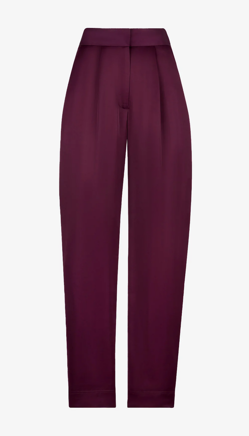 Tapered Pleated Pant