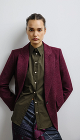 Oversized Long Lapel Blazer