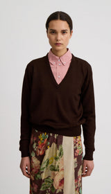 Boyfriend V-Neck Sweater