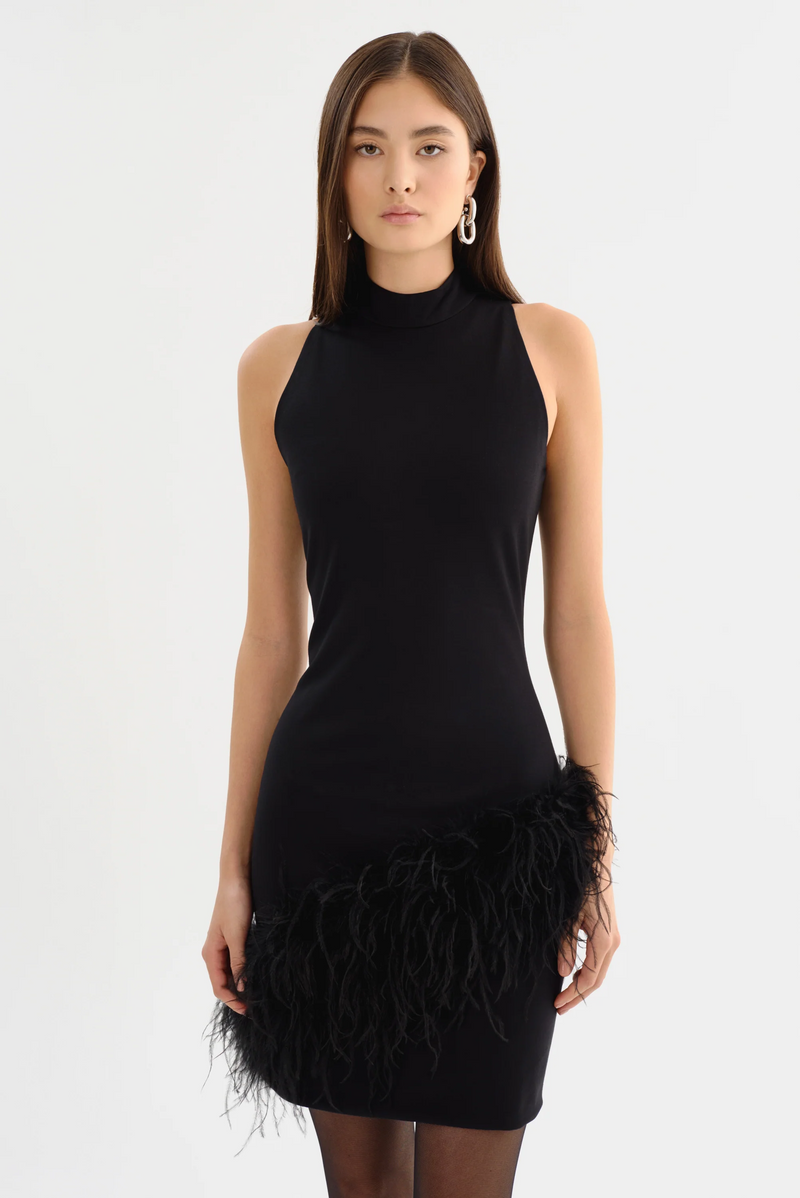 Georgina Mock Neck Dress