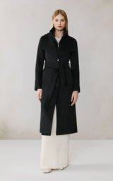 Ilana Belted Wool Coat