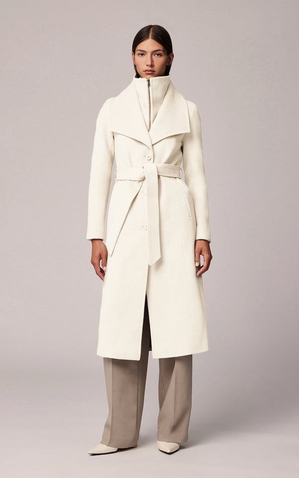 Ilana Belted Wool Coat
