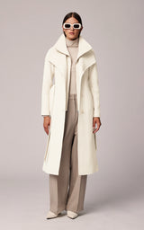 Ilana Belted Wool Coat