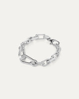 Padlock Heart Chain Bracelet