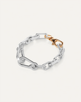 Padlock Heart Chain Bracelet