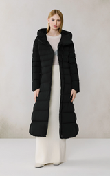 Judy Stretch Down Maxi Coat