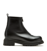 Delta Shearling-Lined Leather Bootie