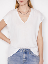 Le Mid Rise V-Neck Tee