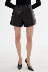 Marcie Leather Shorts