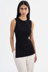 Milou Rib Knit Sleeveless Top