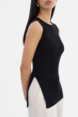 Milou Rib Knit Sleeveless Top