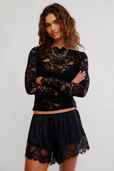 Raising Eyebrows Lace Top