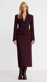 Front Slit Trouser Skirt