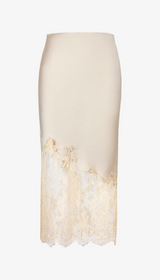 Lingerie Slip Skirt