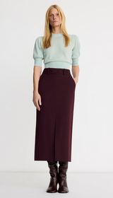 Front Slit Trouser Skirt