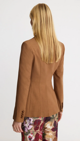 Blocked Seamed Blazer