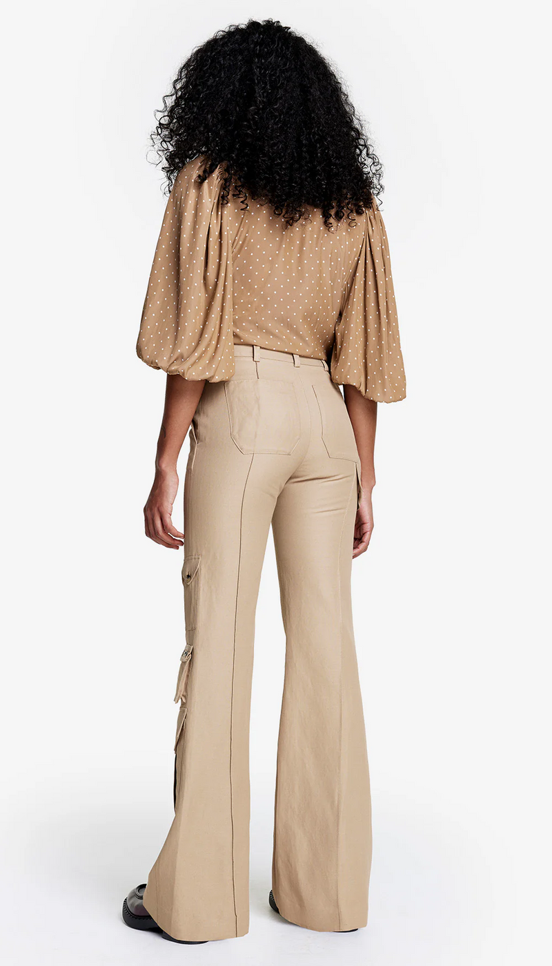 Wide Leg Cargo Trouser