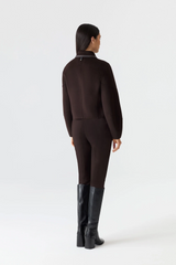 Solana wool balloon sleeve jacket