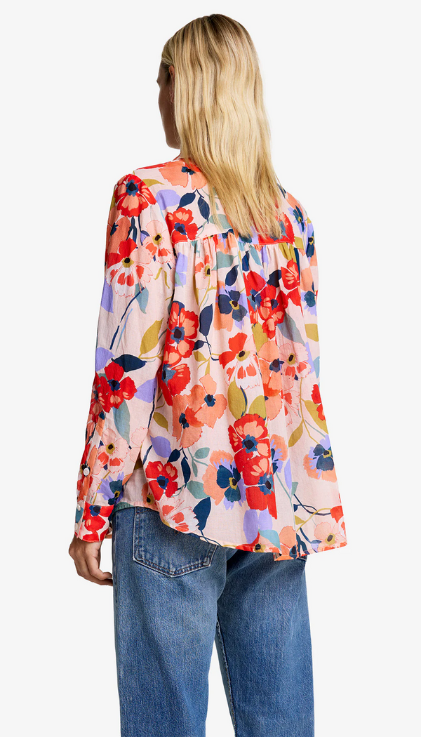 Classic Shirred Blouse