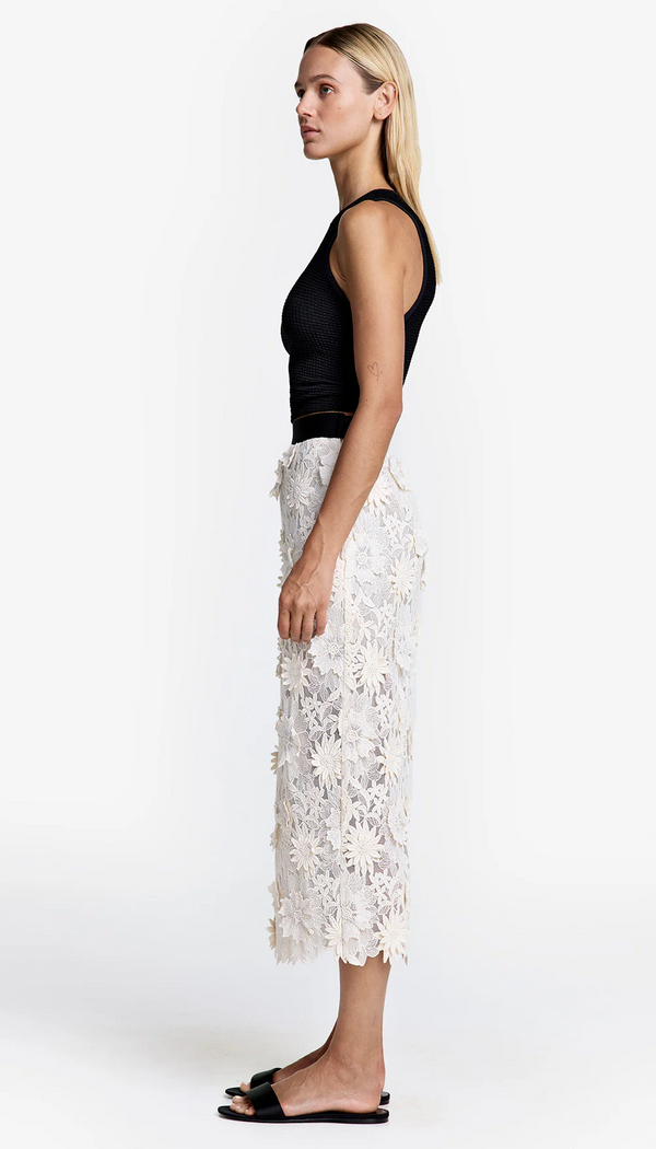 Applique Pencil Skirt