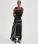 Drawstring Maxi Dress