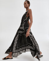 Drawstring Maxi Dress