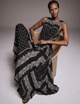 Drawstring Maxi Dress